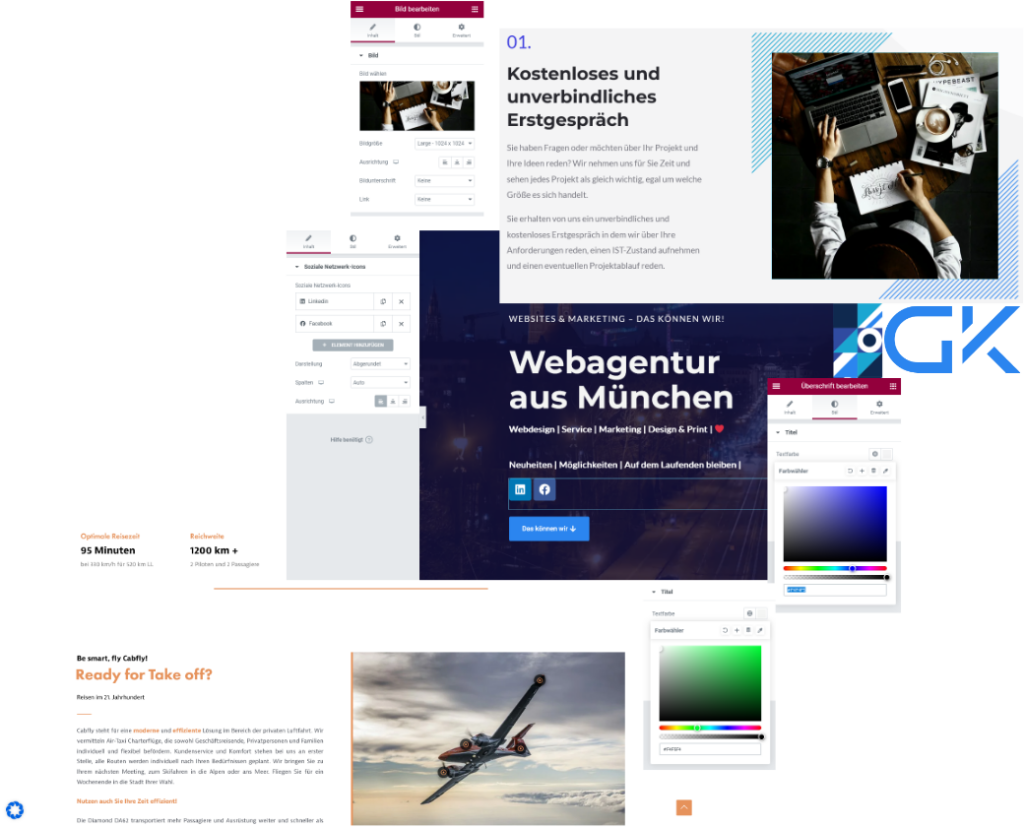 Online Webagentur aus München, Ihre WP WordPress Webseite von uns.